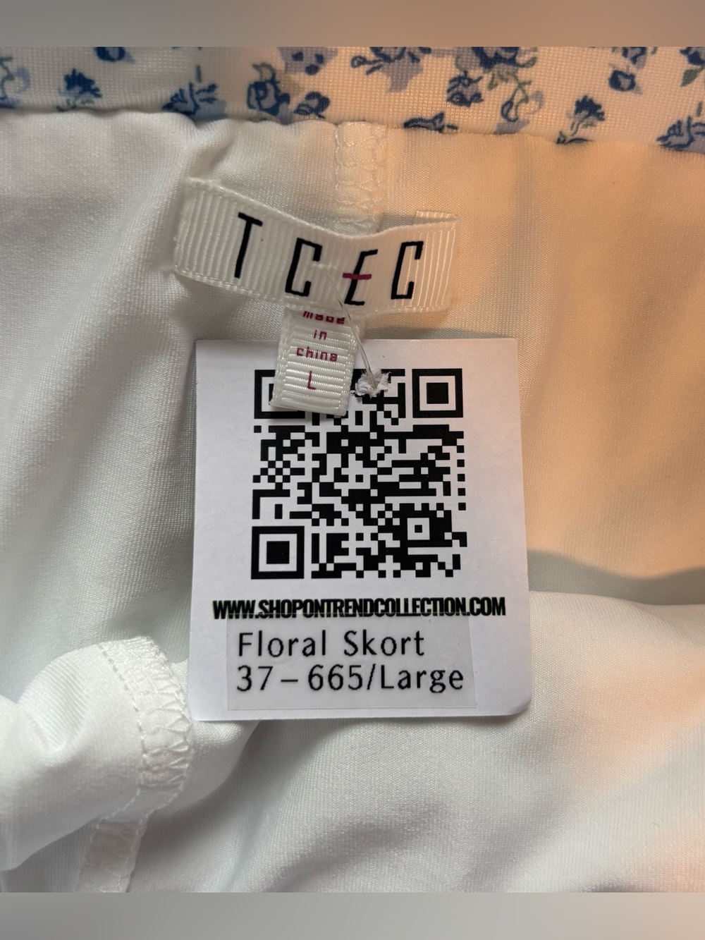 NWT TCEC Tiered Mini Skirt - Picture 3 of 6
